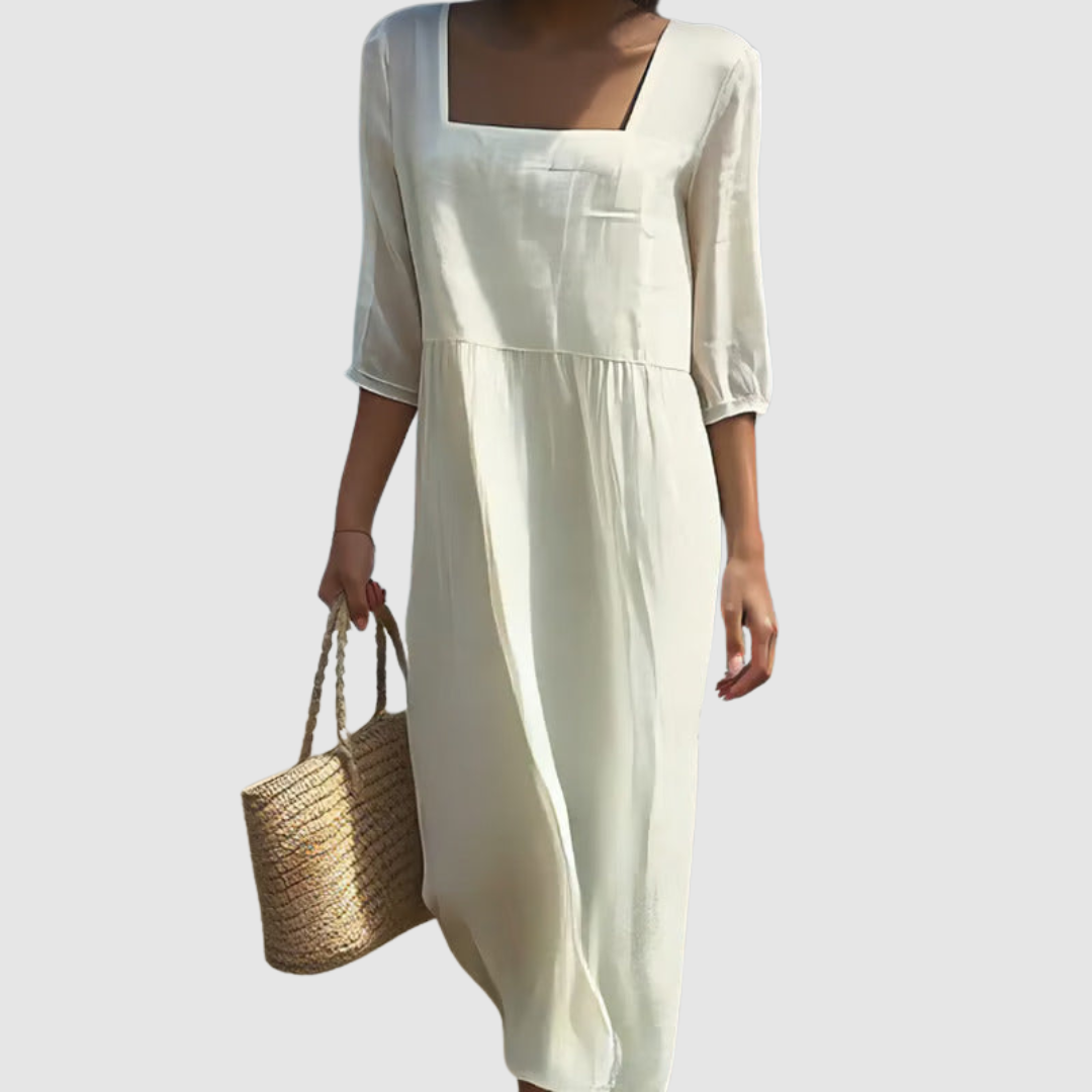LUNE | Vestido de Lino Casual