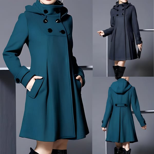 Adella | Chaqueta elegante con bolsillos y capucha