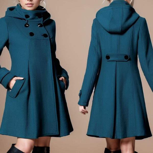 Adella | Chaqueta elegante con bolsillos y capucha