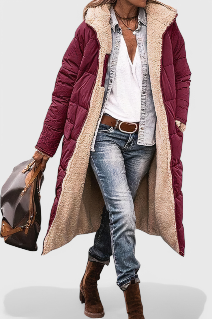 MACKENZIE | Parka Suave y Acolchada de Uso Diario