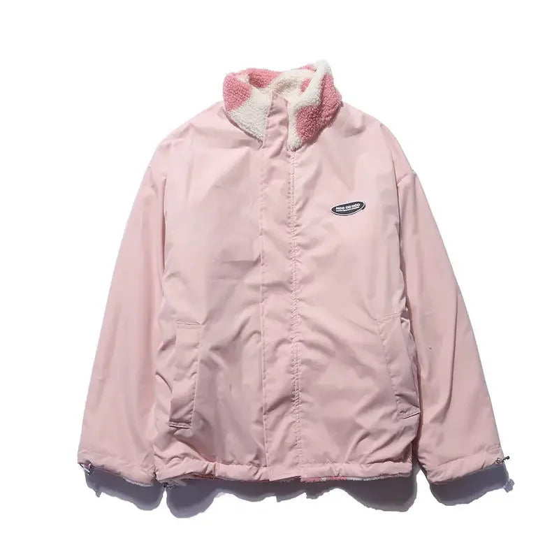 Katharina | Chaqueta reversible de corazones