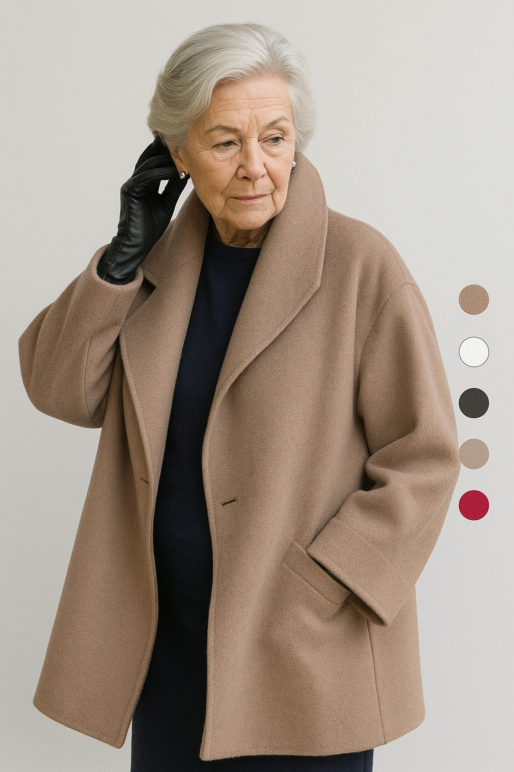 Juana | Elegante abrigo de otoño