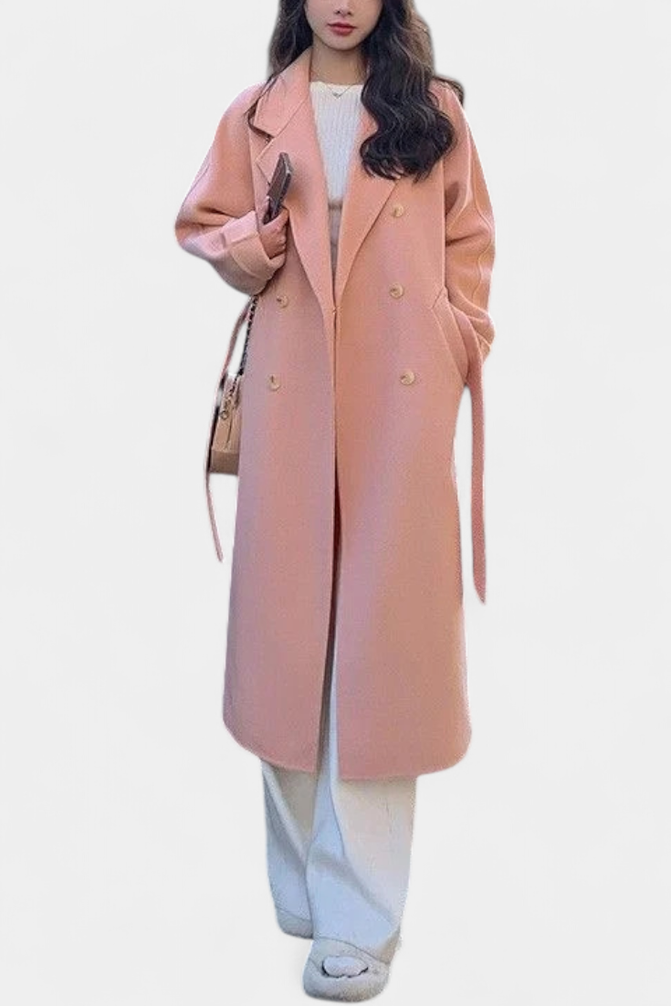 NADIANA | Trench Largo con Diseño Atemporal