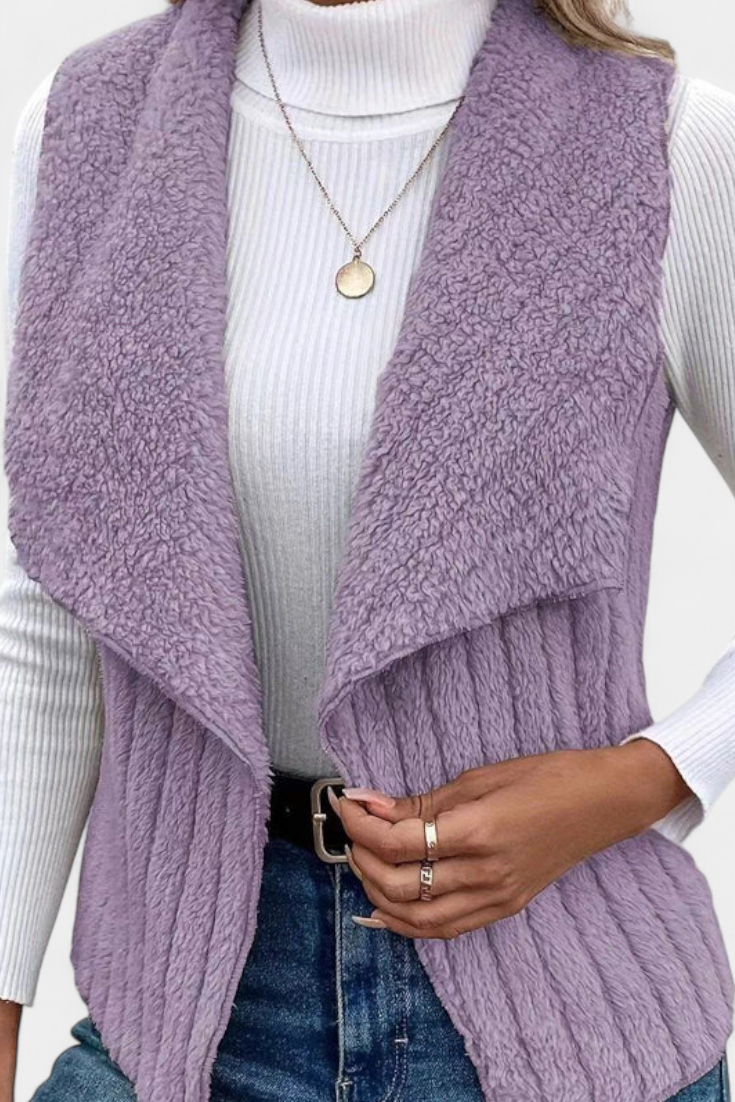 ALANNI | Cárdigan Casual con Textura Acogedora