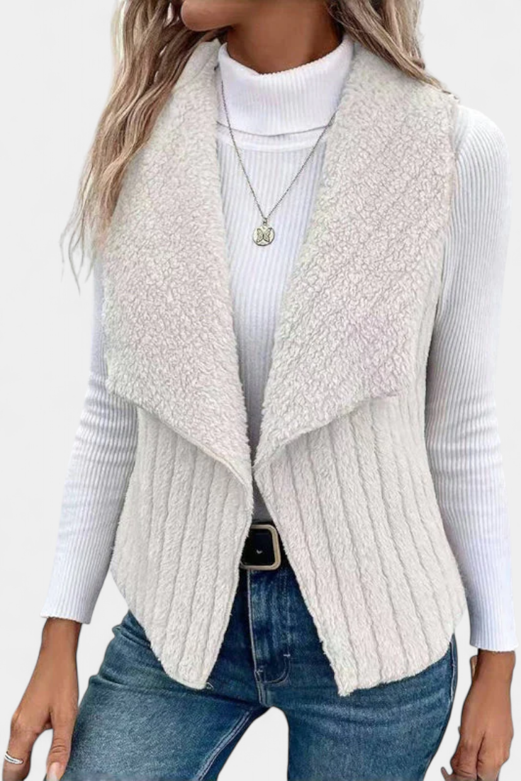 ALANNI | Cárdigan Casual con Textura Acogedora
