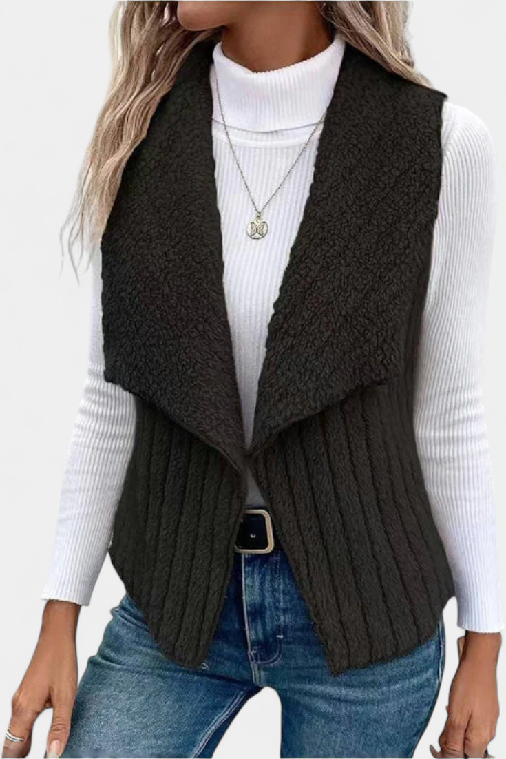 ALANNI | Cárdigan Casual con Textura Acogedora