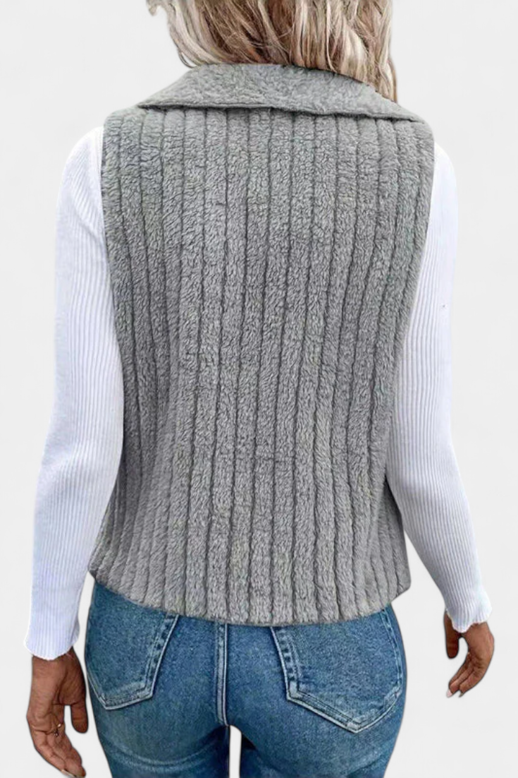 ALANNI | Cárdigan Casual con Textura Acogedora