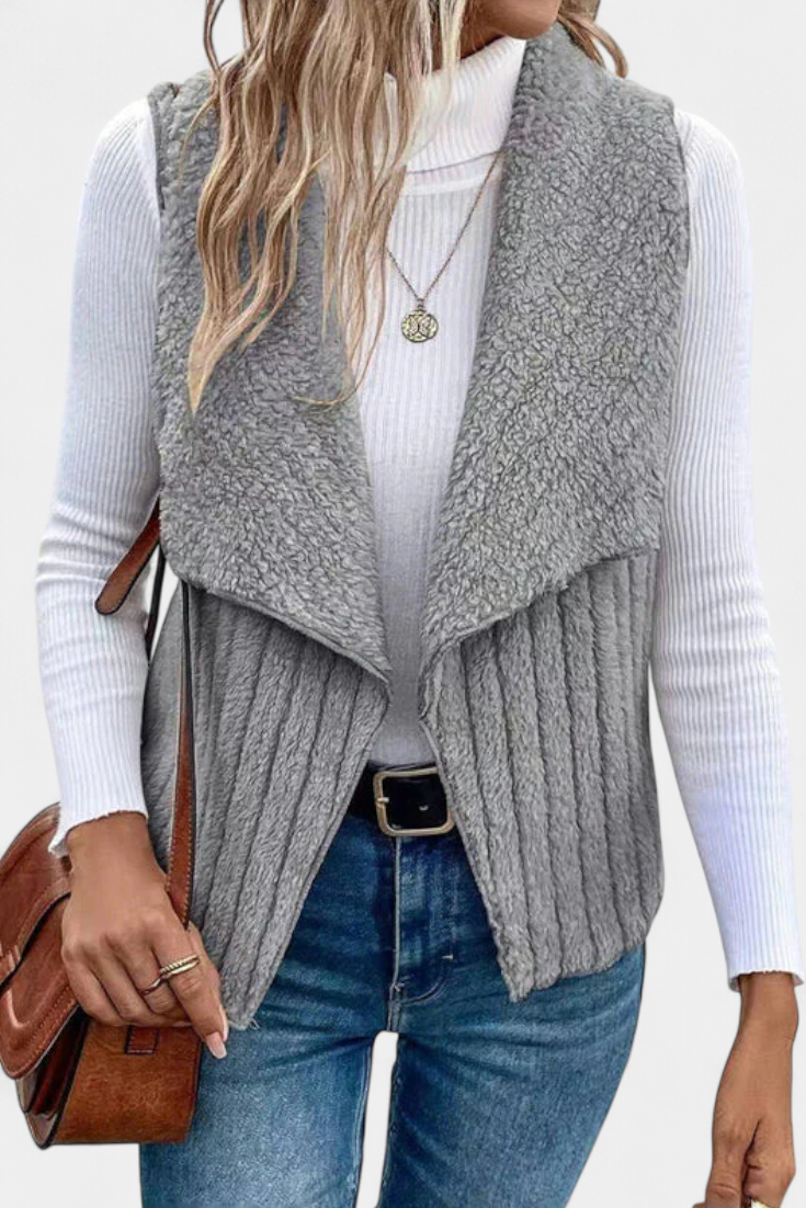 ALANNI | Cárdigan Casual con Textura Acogedora