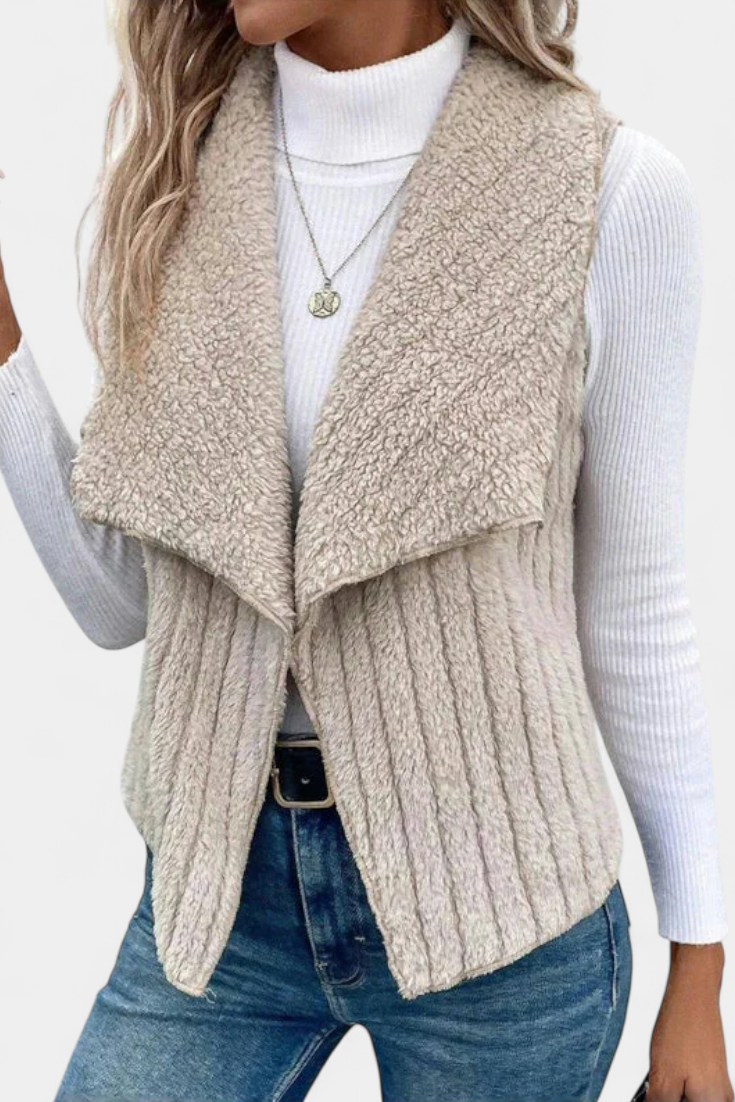 ALANNI | Cárdigan Casual con Textura Acogedora