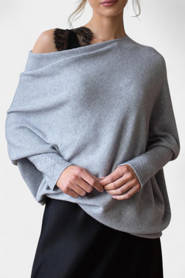 ANNA | Suéter de Invierno Off-Shoulder