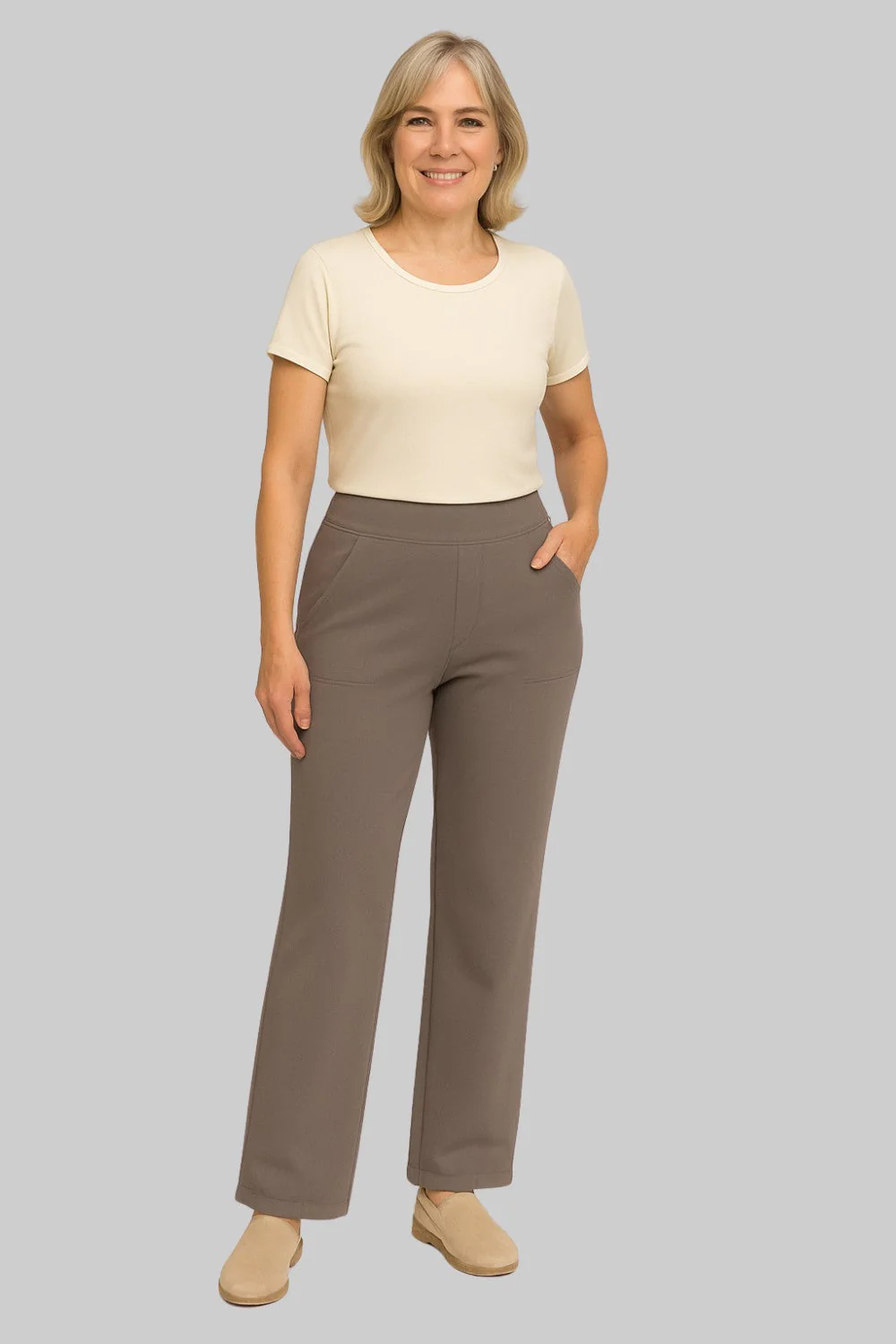 Lina Cómodos Pantalones Elásticos