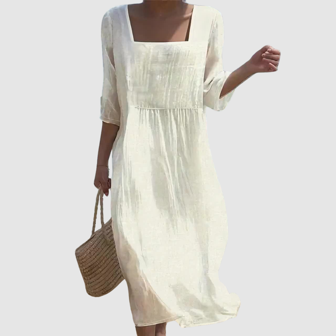 LUNE | Vestido de Lino Casual