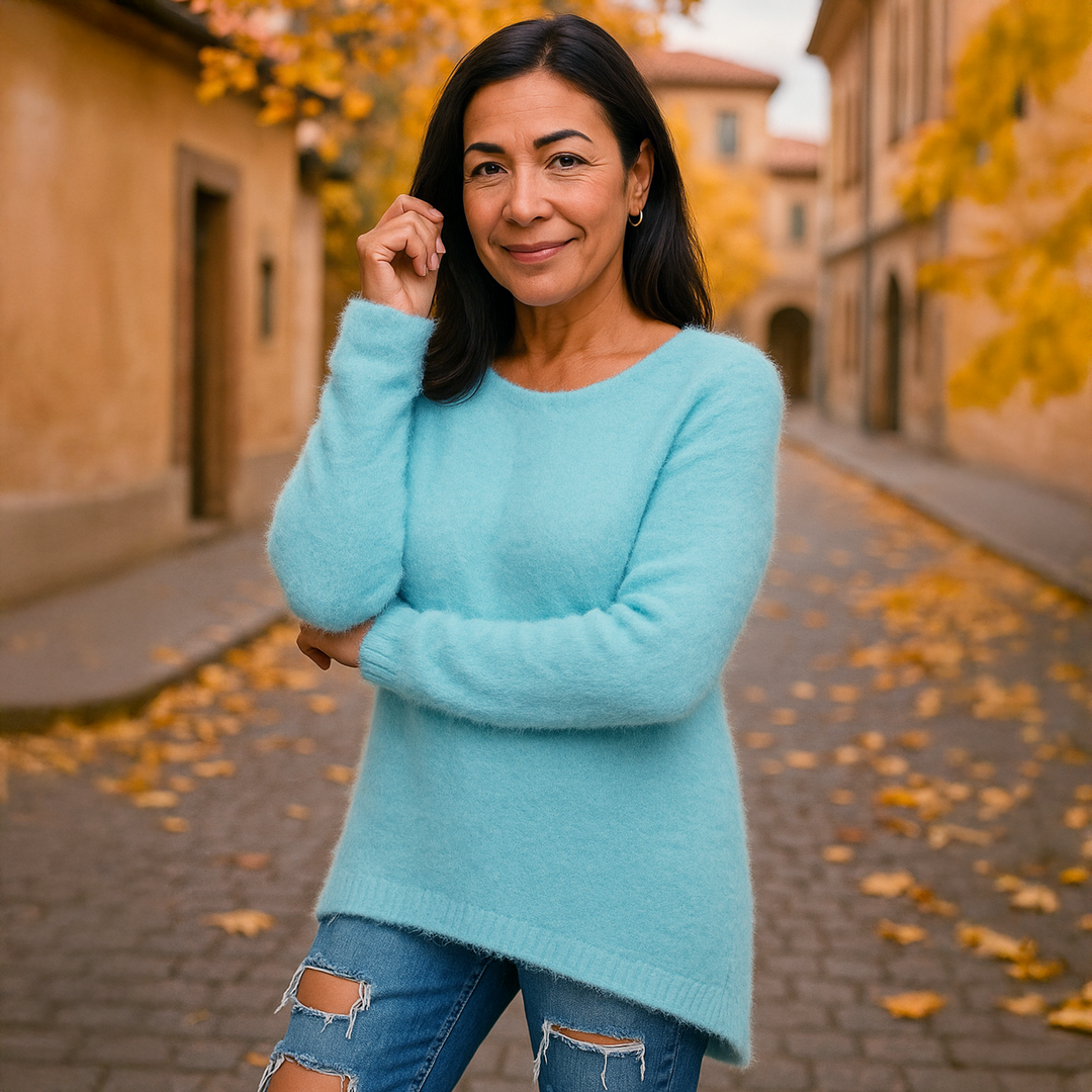 ALESSIA | Suéter de punto cálido
