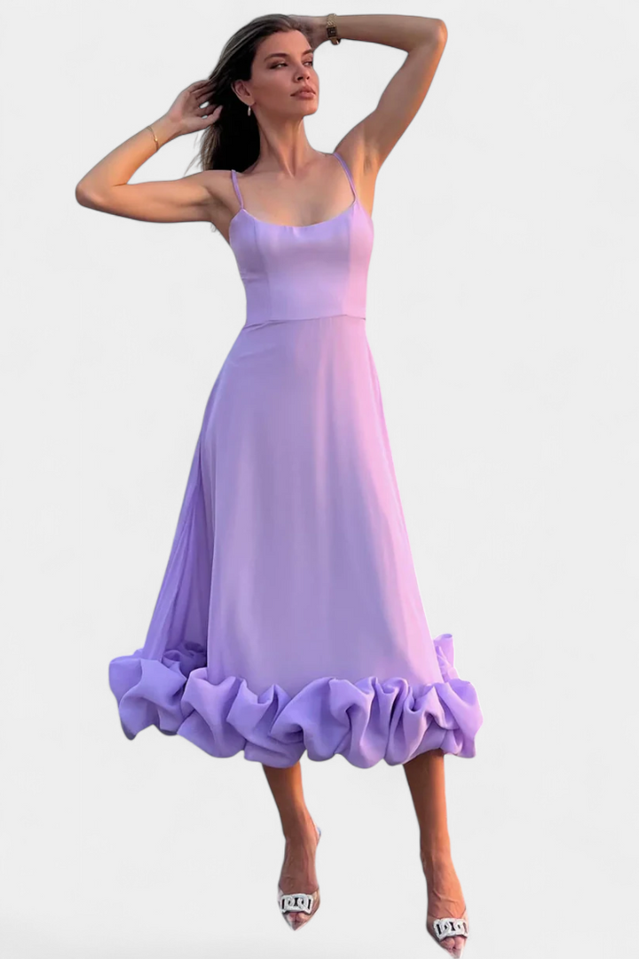 SELA | Vestido Maxi Fluyente