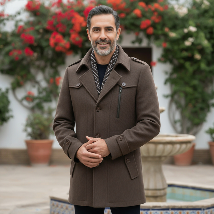 Diego | Abrigo de invierno de lana