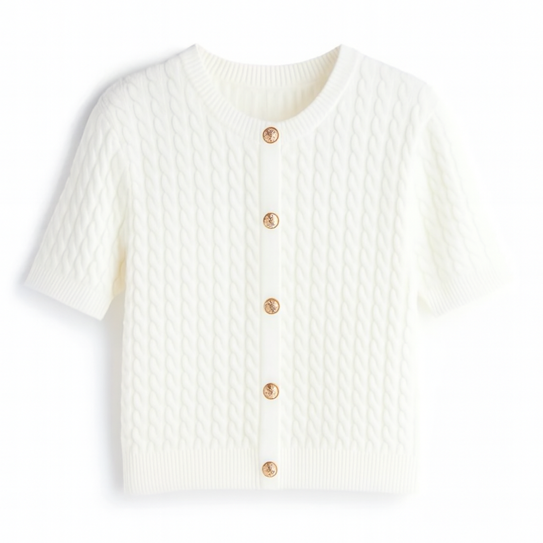 Aurelio | Cárdigan de punto suave con botones