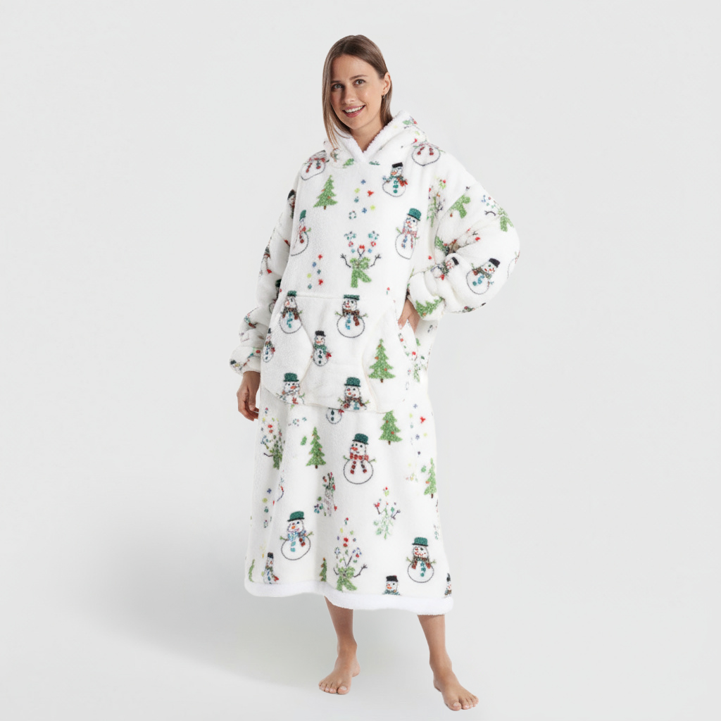 CozyHood | La manta-hoodie que te abraza todo el invierno