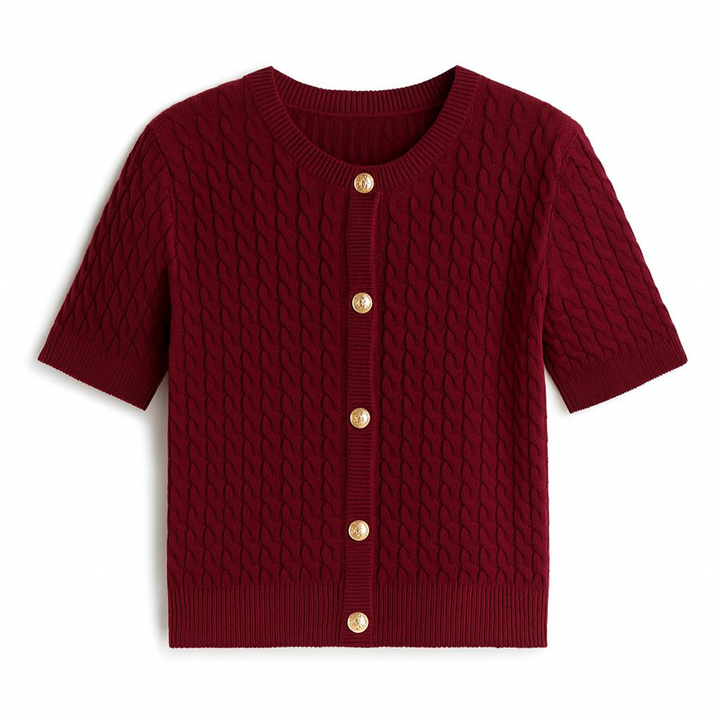 Aurelio | Cárdigan de punto suave con botones