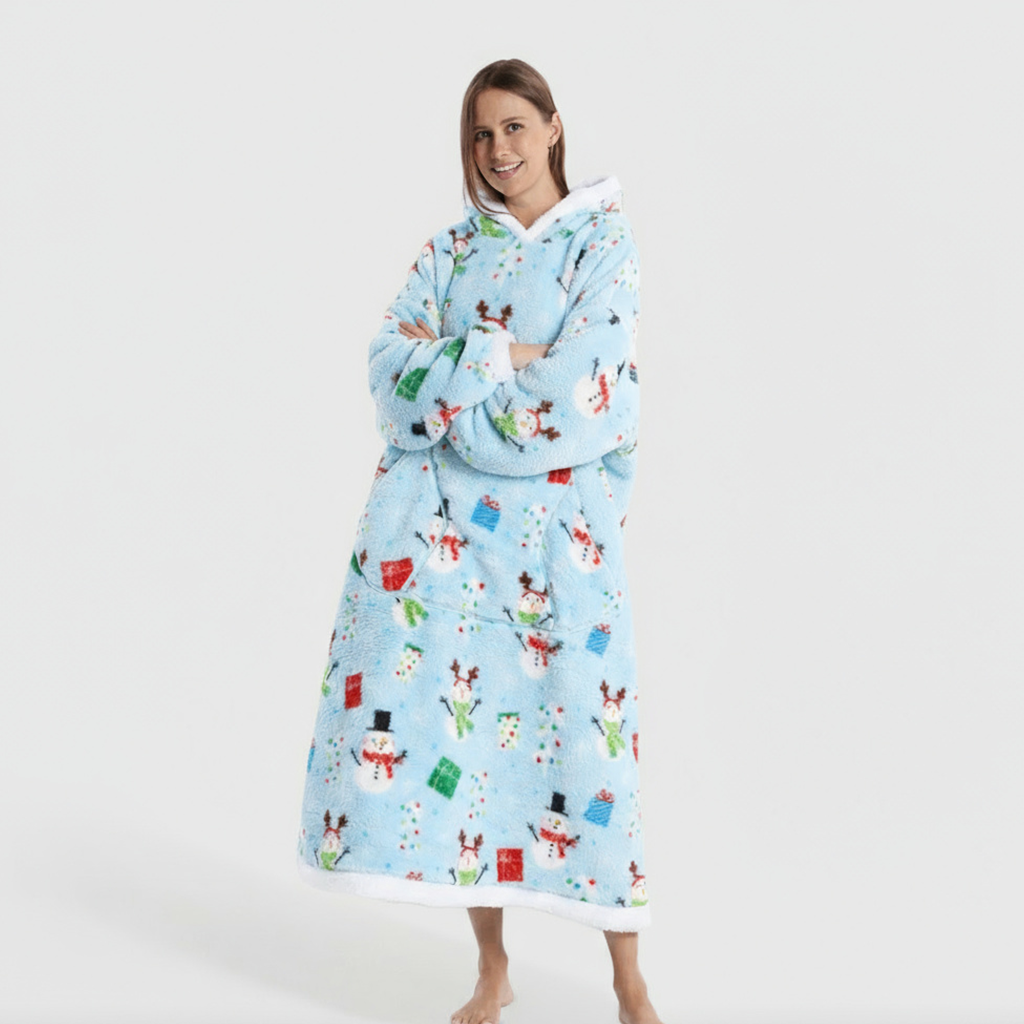 CozyHood | La manta-hoodie que te abraza todo el invierno