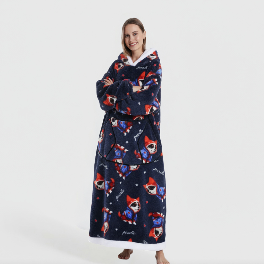 CozyHood | La manta-hoodie que te abraza todo el invierno