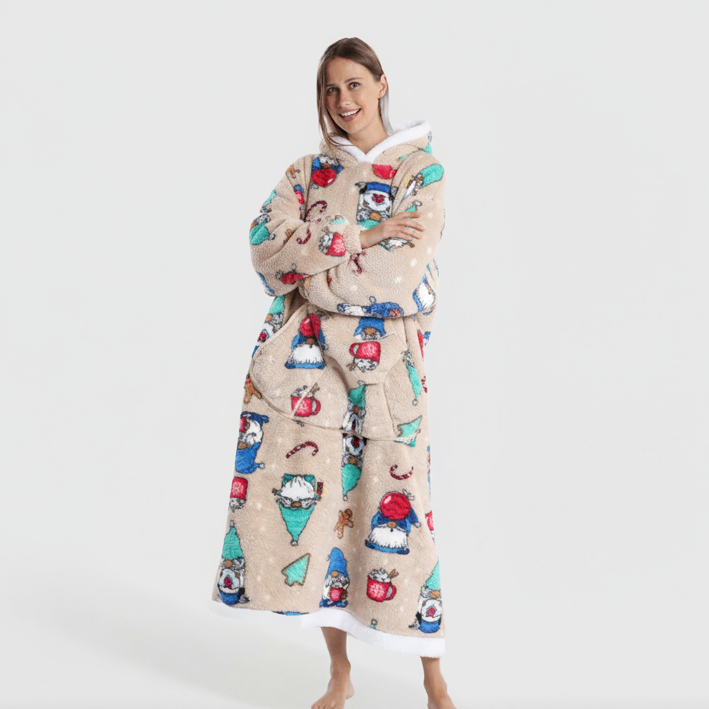 CozyHood | La manta-hoodie que te abraza todo el invierno