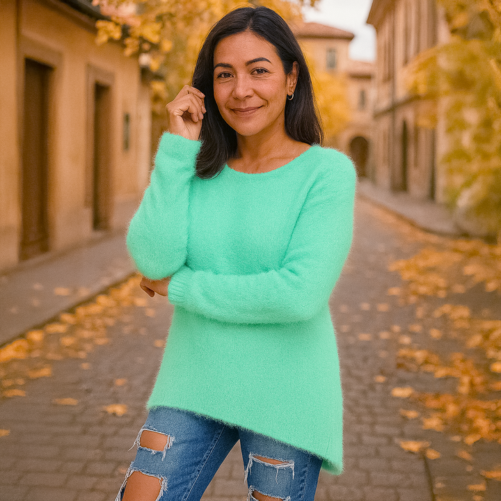 ALESSIA | Suéter de punto cálido