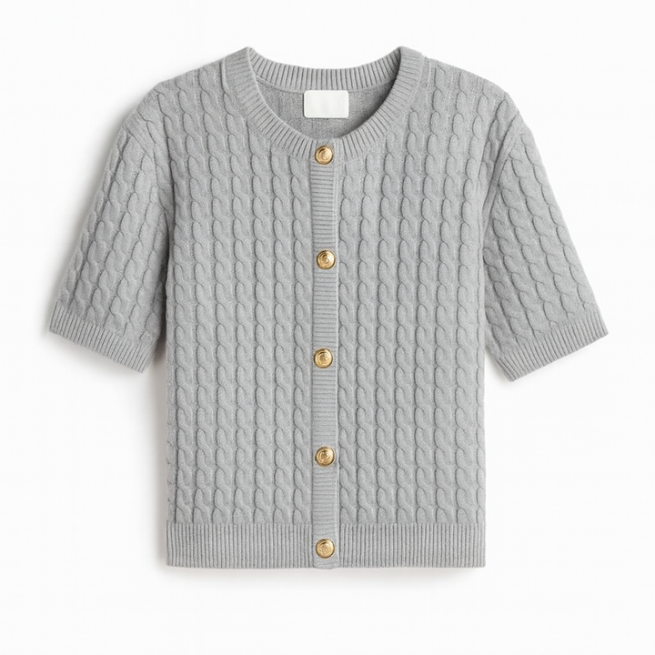 Aurelio | Cárdigan de punto suave con botones