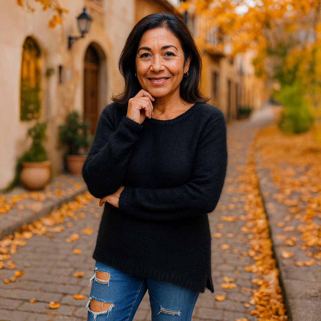 ALESSIA | Suéter de punto cálido