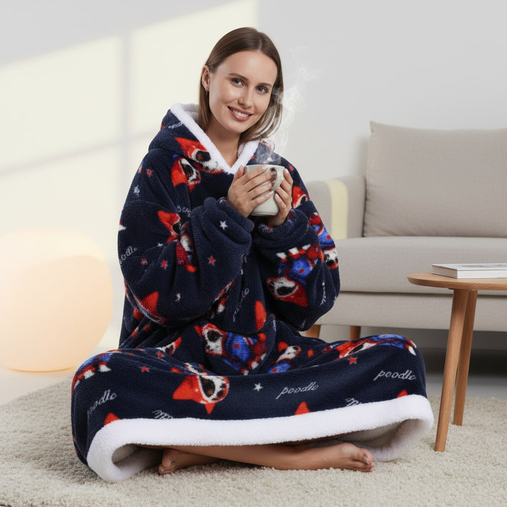 CozyHood | La manta-hoodie que te abraza todo el invierno