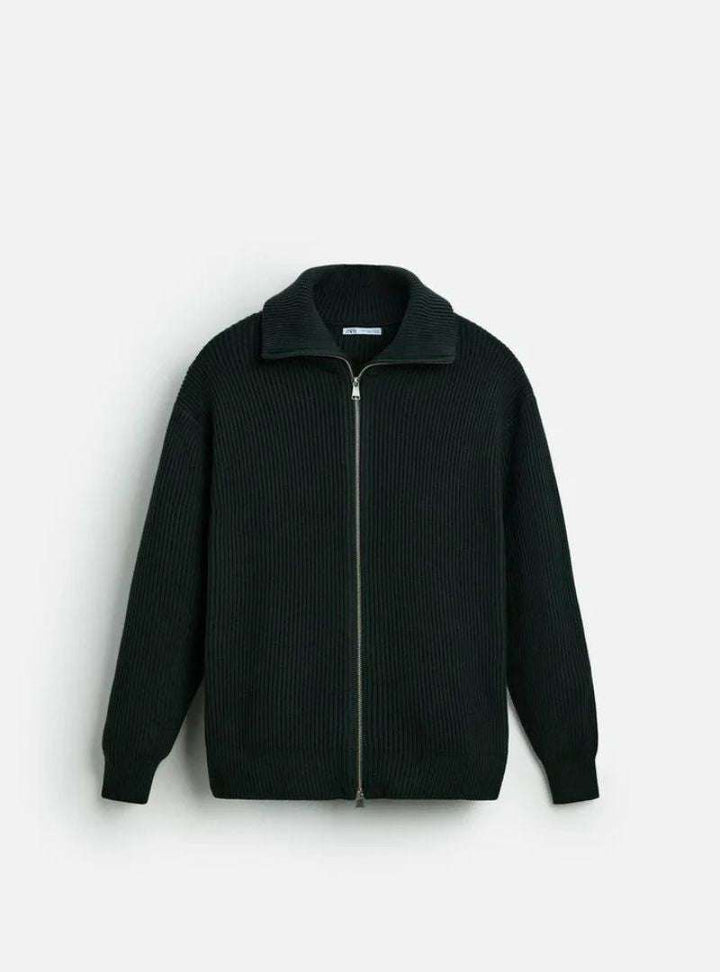 Burgos | Cárdigan con Forro y Cierre de Cremallera