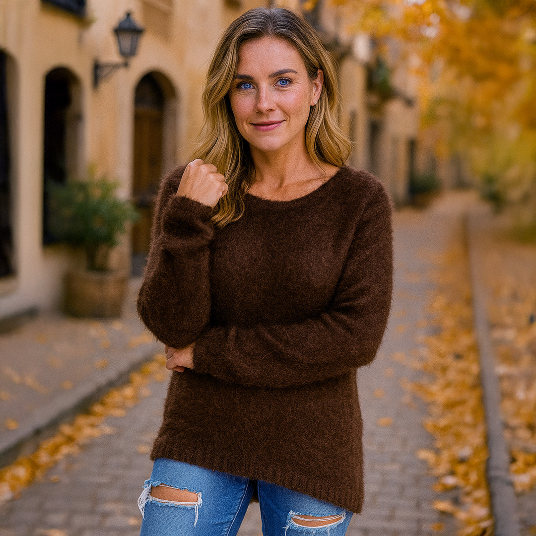 ALESSIA | Suéter de punto cálido