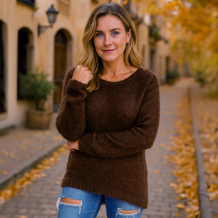ALESSIA | Suéter de punto cálido