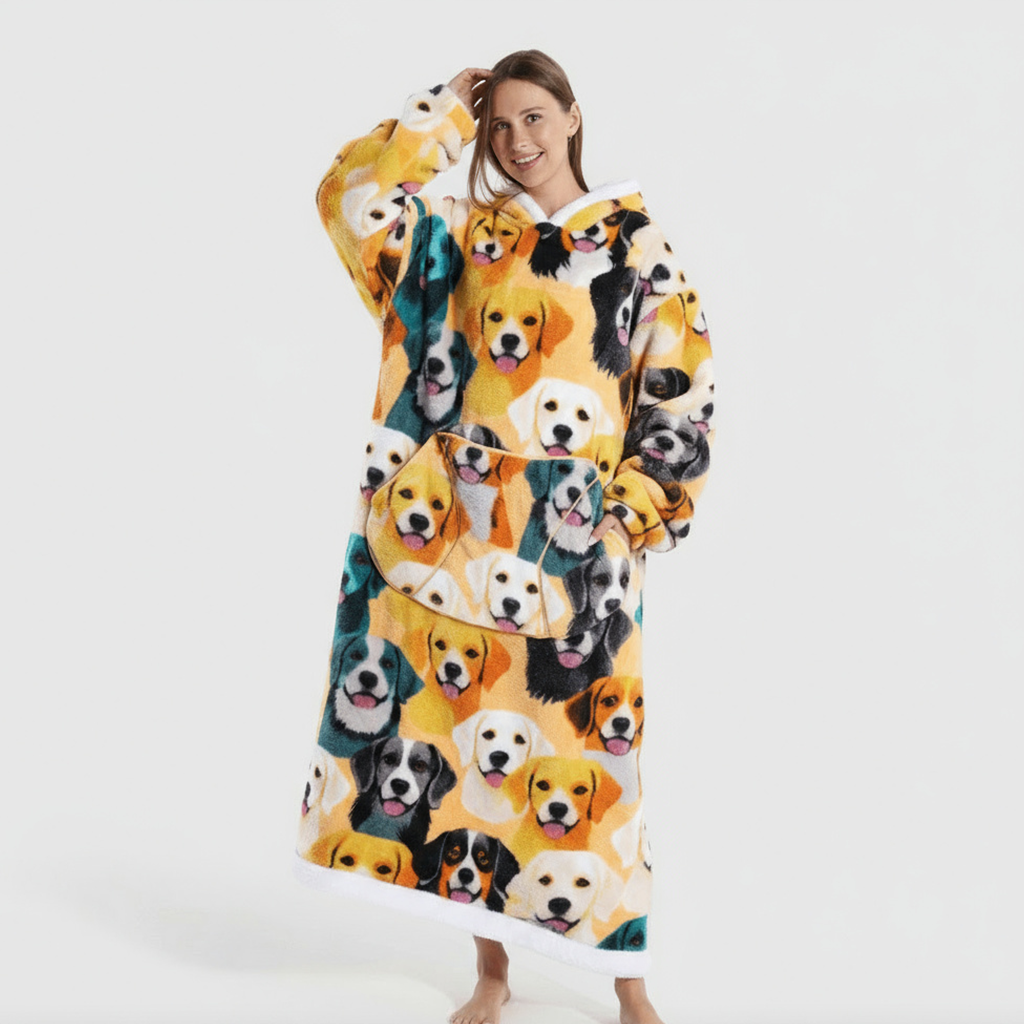 CozyHood | La manta-hoodie que te abraza todo el invierno