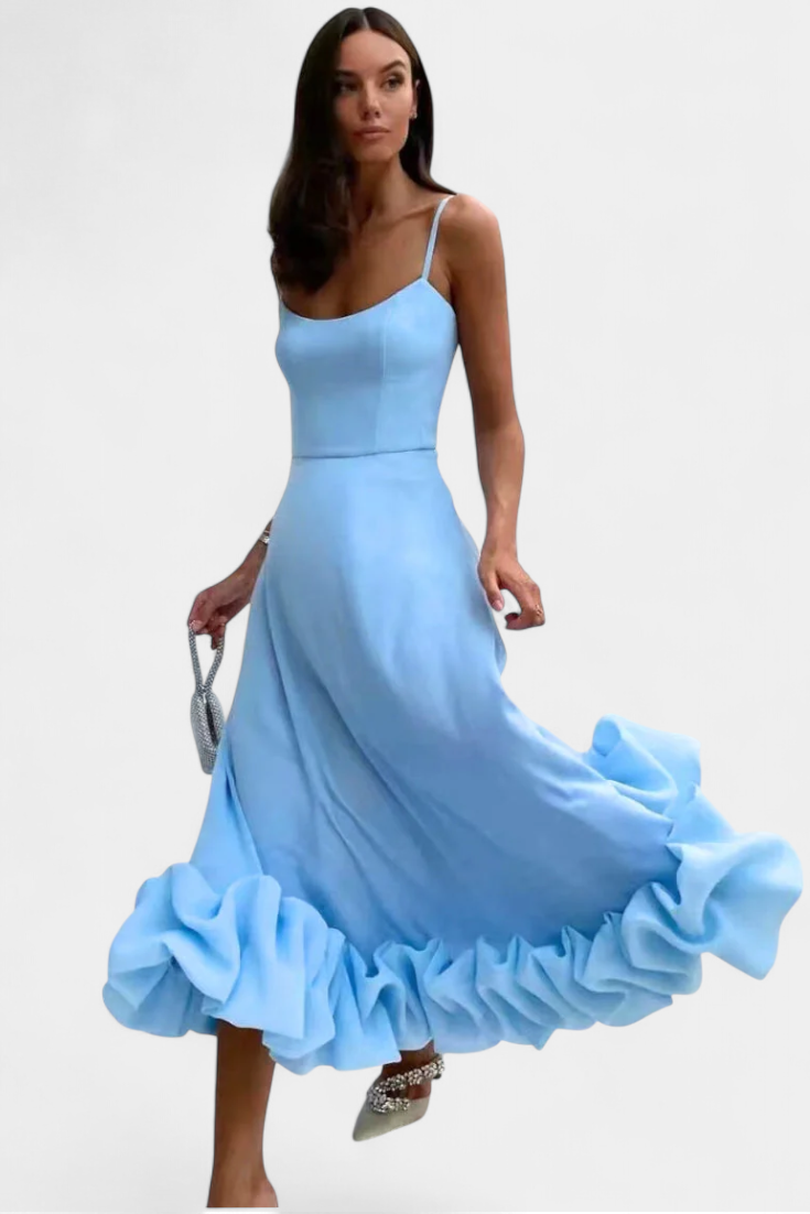 SELA | Vestido Maxi Fluyente