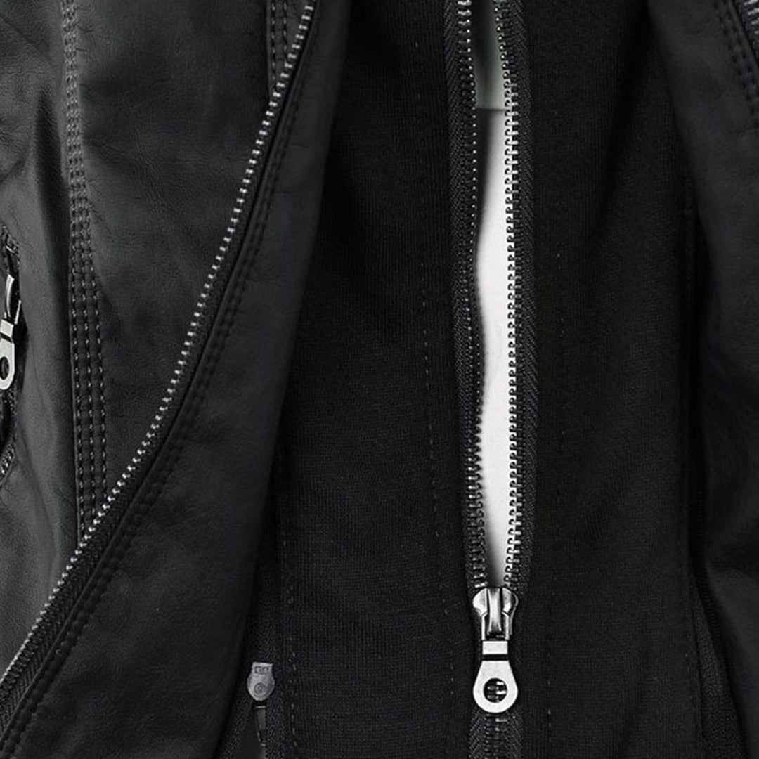 Mónica™ | Chaqueta de Cuero Estilo Urbano