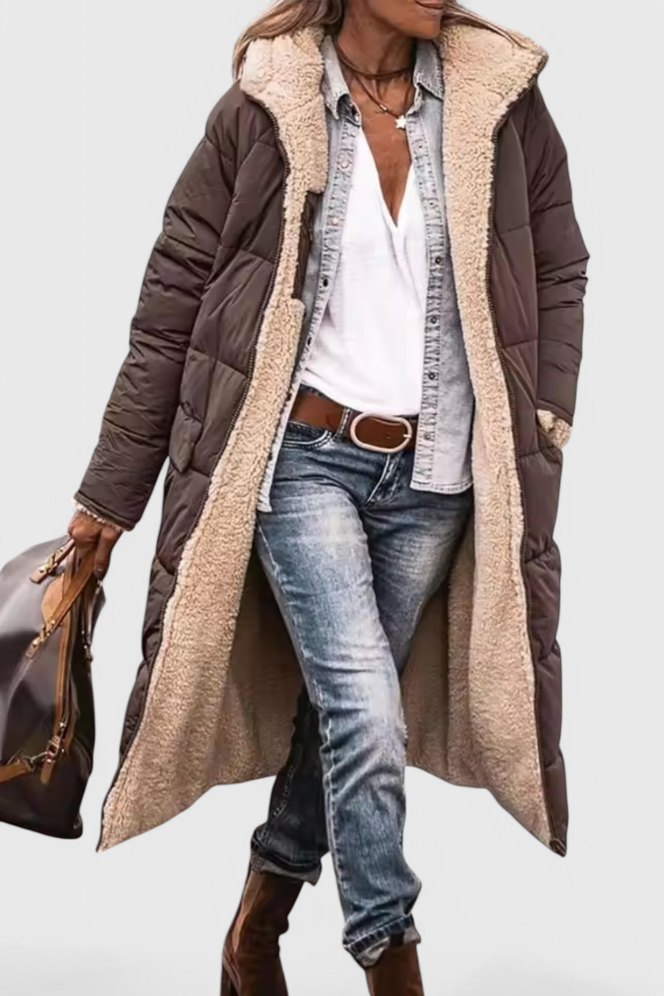MACKENZIE | Parka Suave y Acolchada de Uso Diario