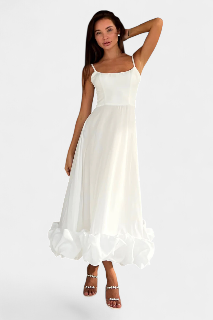 SELA | Vestido Maxi Fluyente