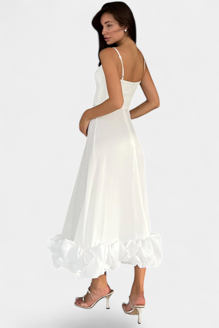 SELA | Vestido Maxi Fluyente