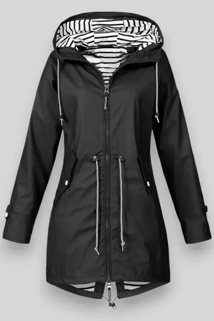 ARIA | Chaqueta de Lluvia Impermeable Estilosa para Uso Diario