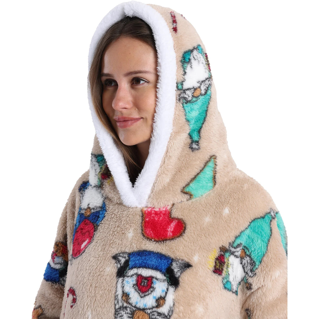 CozyHood | La manta-hoodie que te abraza todo el invierno