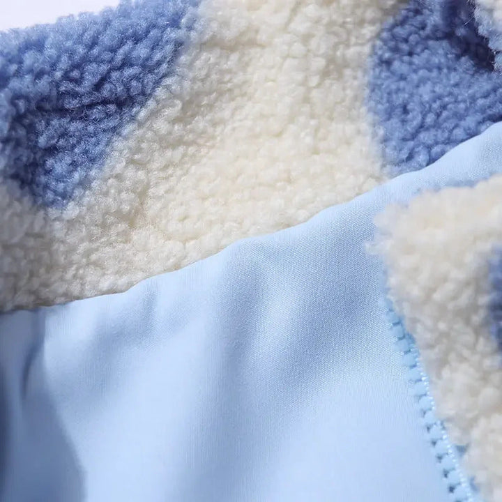 Katharina | Chaqueta reversible de corazones