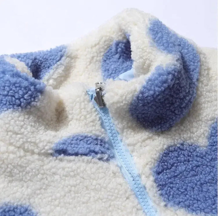 Katharina | Chaqueta reversible de corazones