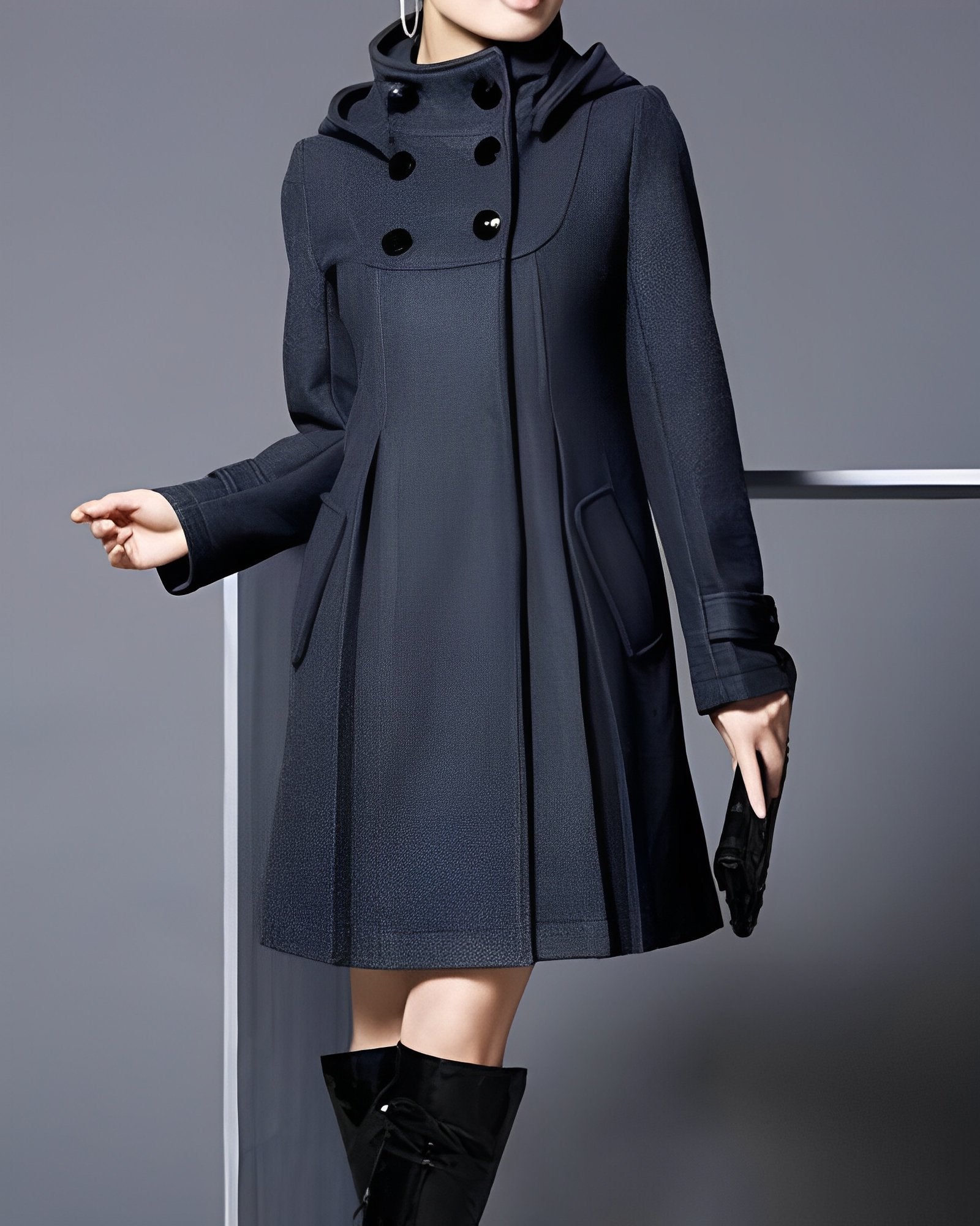 Adella | Chaqueta elegante con bolsillos y capucha