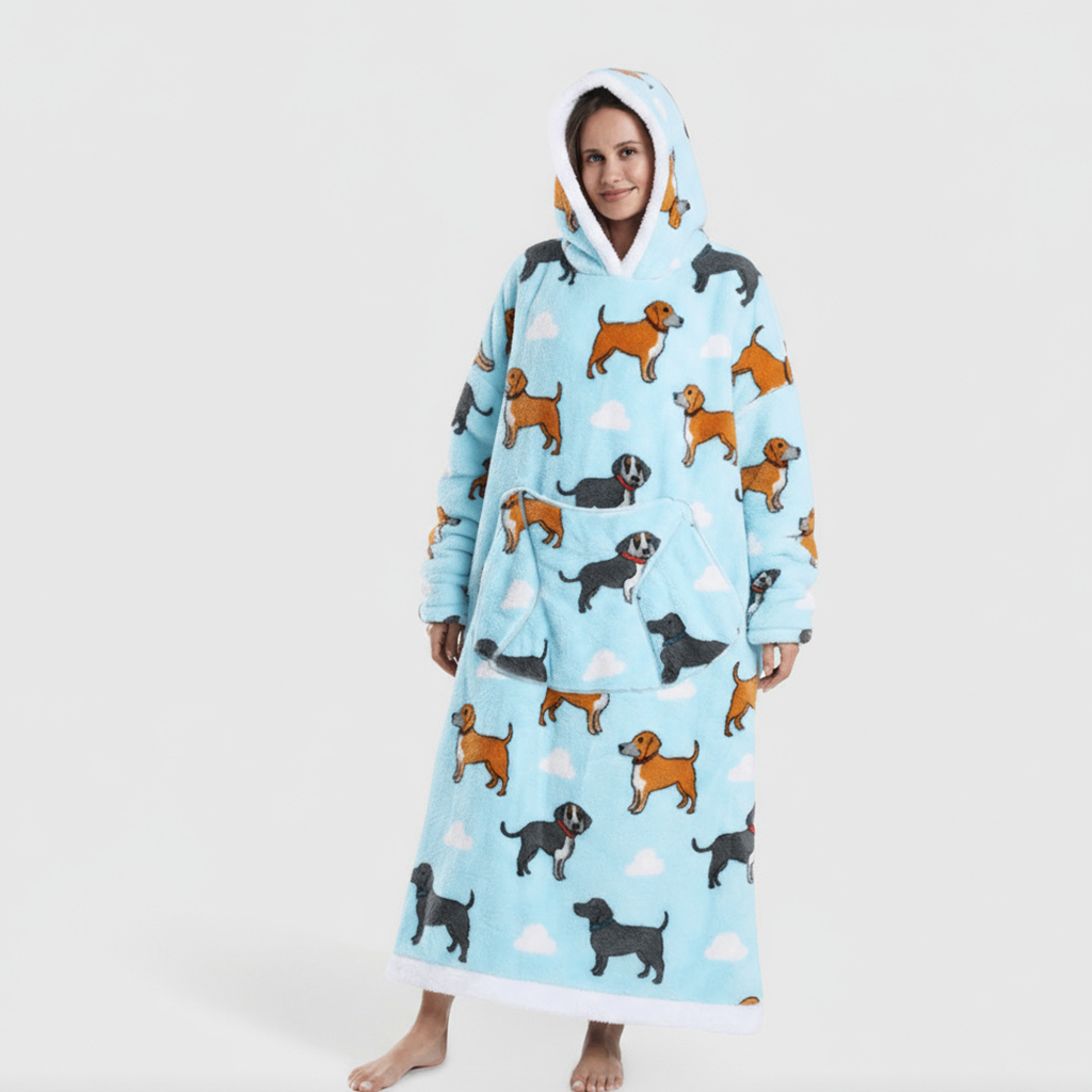 CozyHood | La manta-hoodie que te abraza todo el invierno