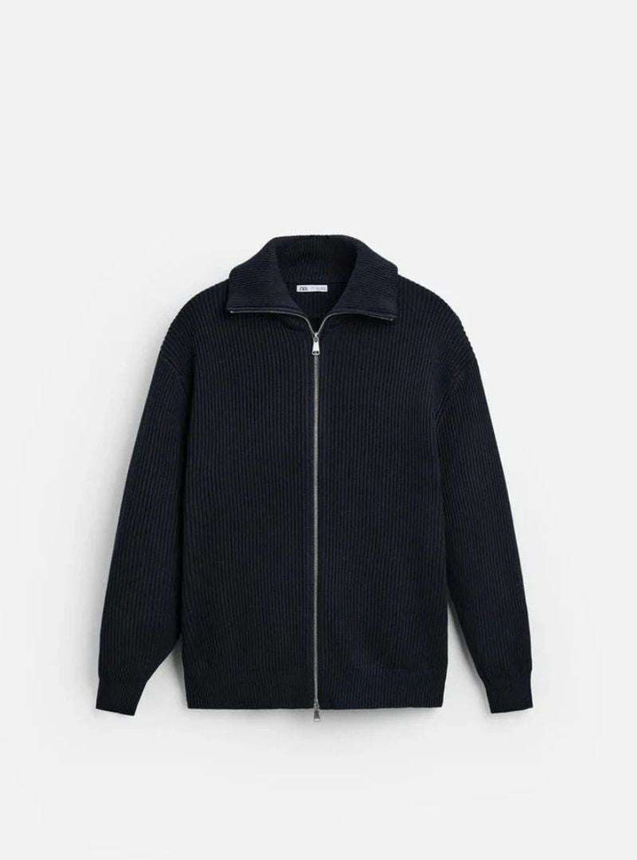 Burgos | Cárdigan con Forro y Cierre de Cremallera