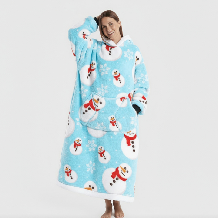 CozyHood | La manta-hoodie que te abraza todo el invierno