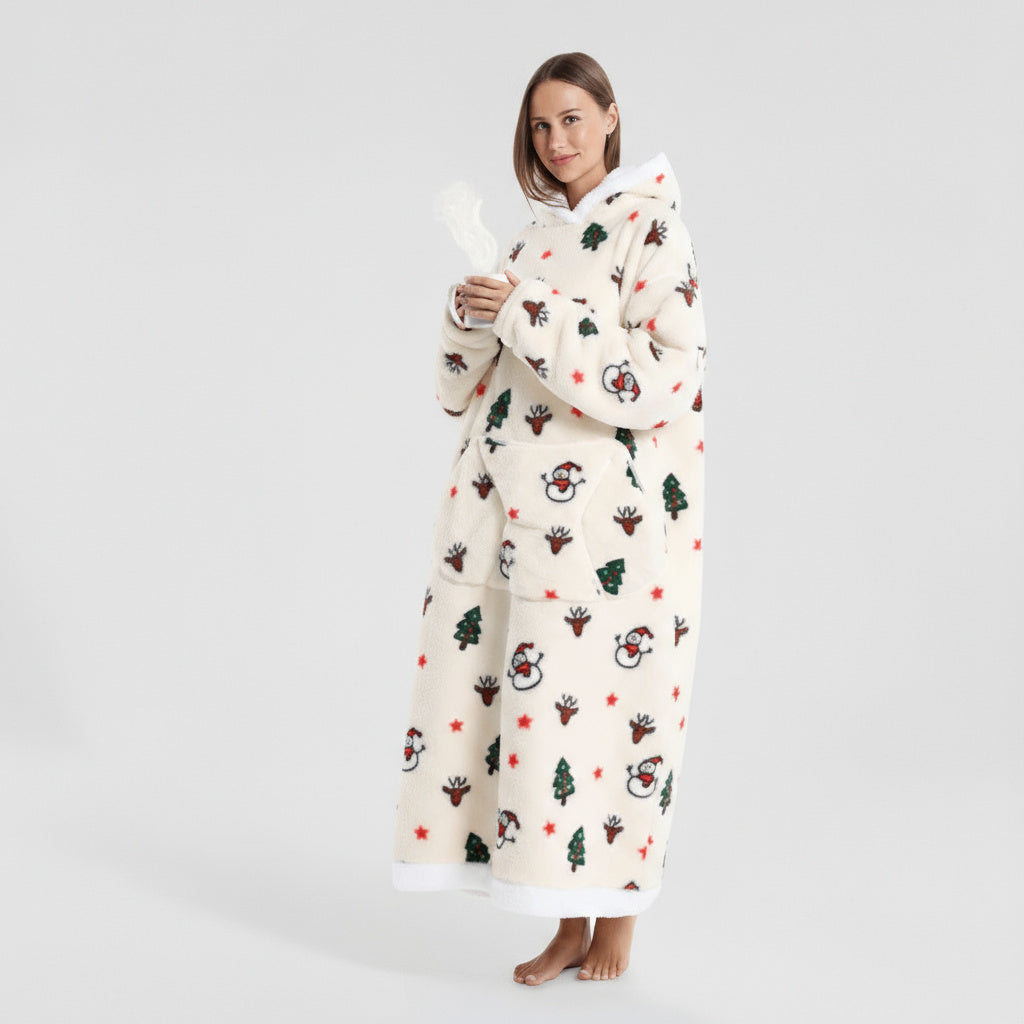 CozyHood | La manta-hoodie que te abraza todo el invierno