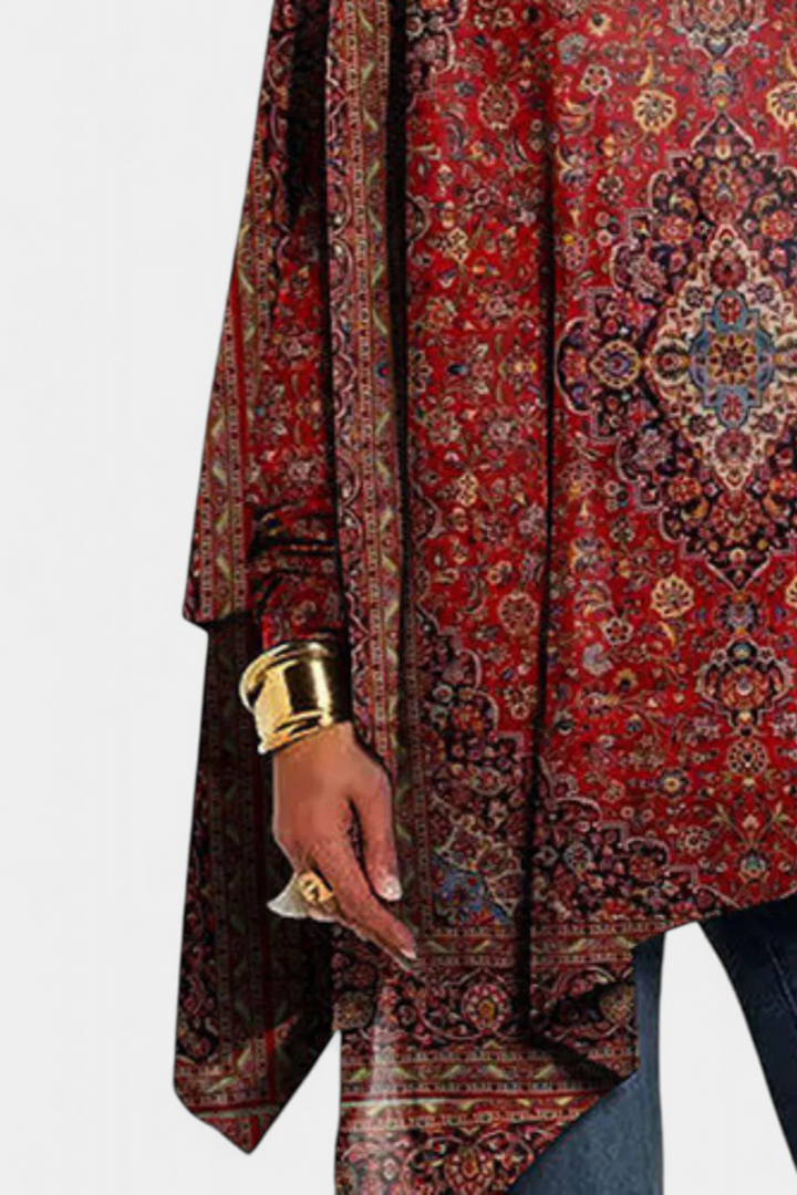 ANDINA | JERSEY DE CUELLO BARCO ELEGANTE