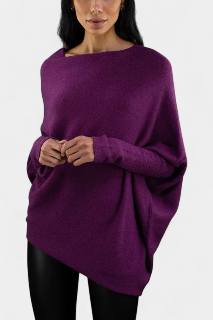 ANNA | Suéter de Invierno Off-Shoulder