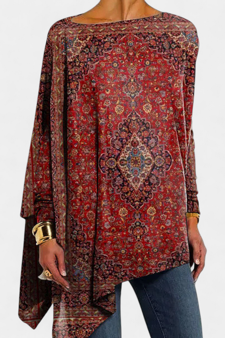 ANDINA | JERSEY DE CUELLO BARCO ELEGANTE